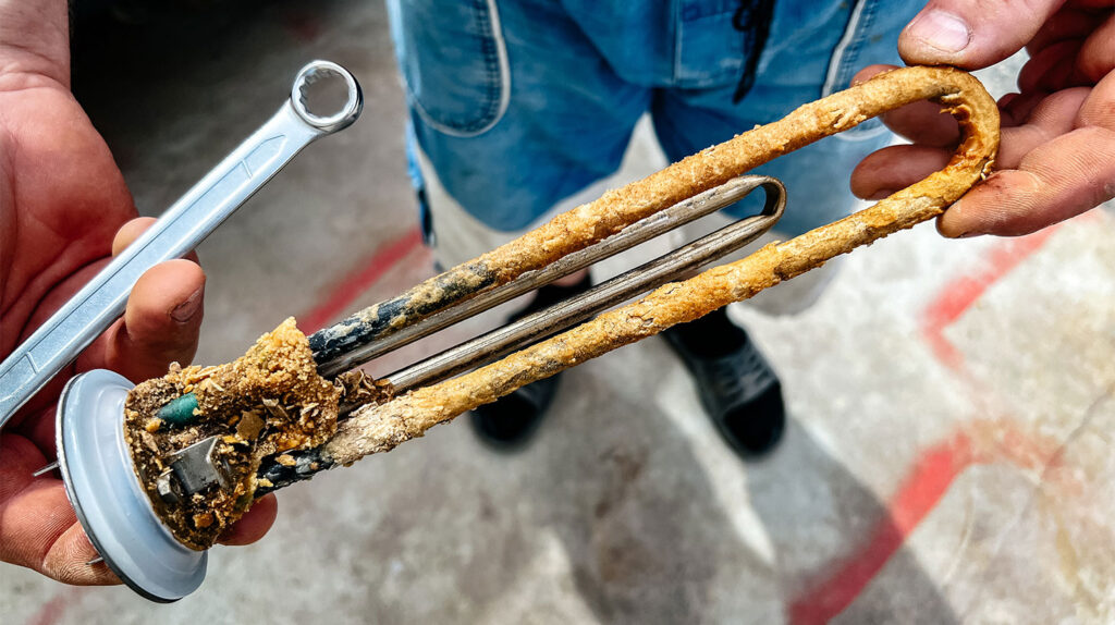 water heater failure