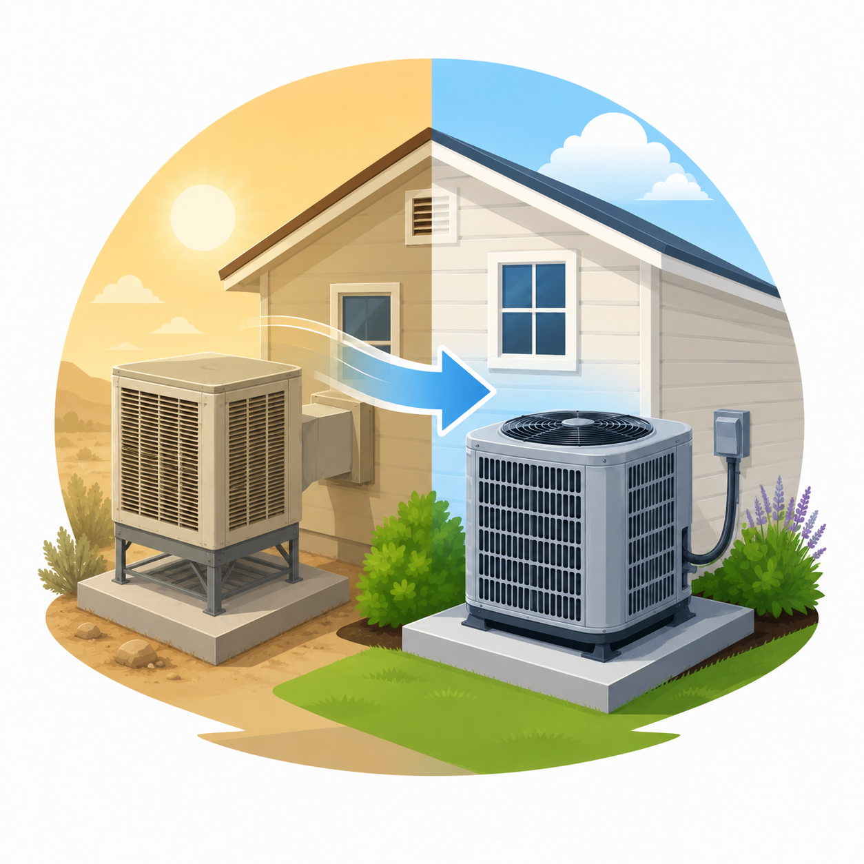 refrigerated air conversions