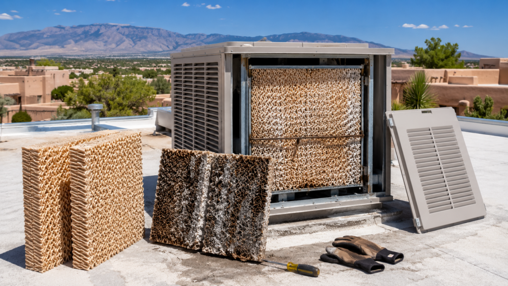 Replace the Swamp Cooler Pads